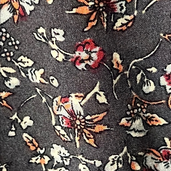 Hem & Thread Floral Mini Dress - Black and Pink 312 boho - Picture 8 of 15